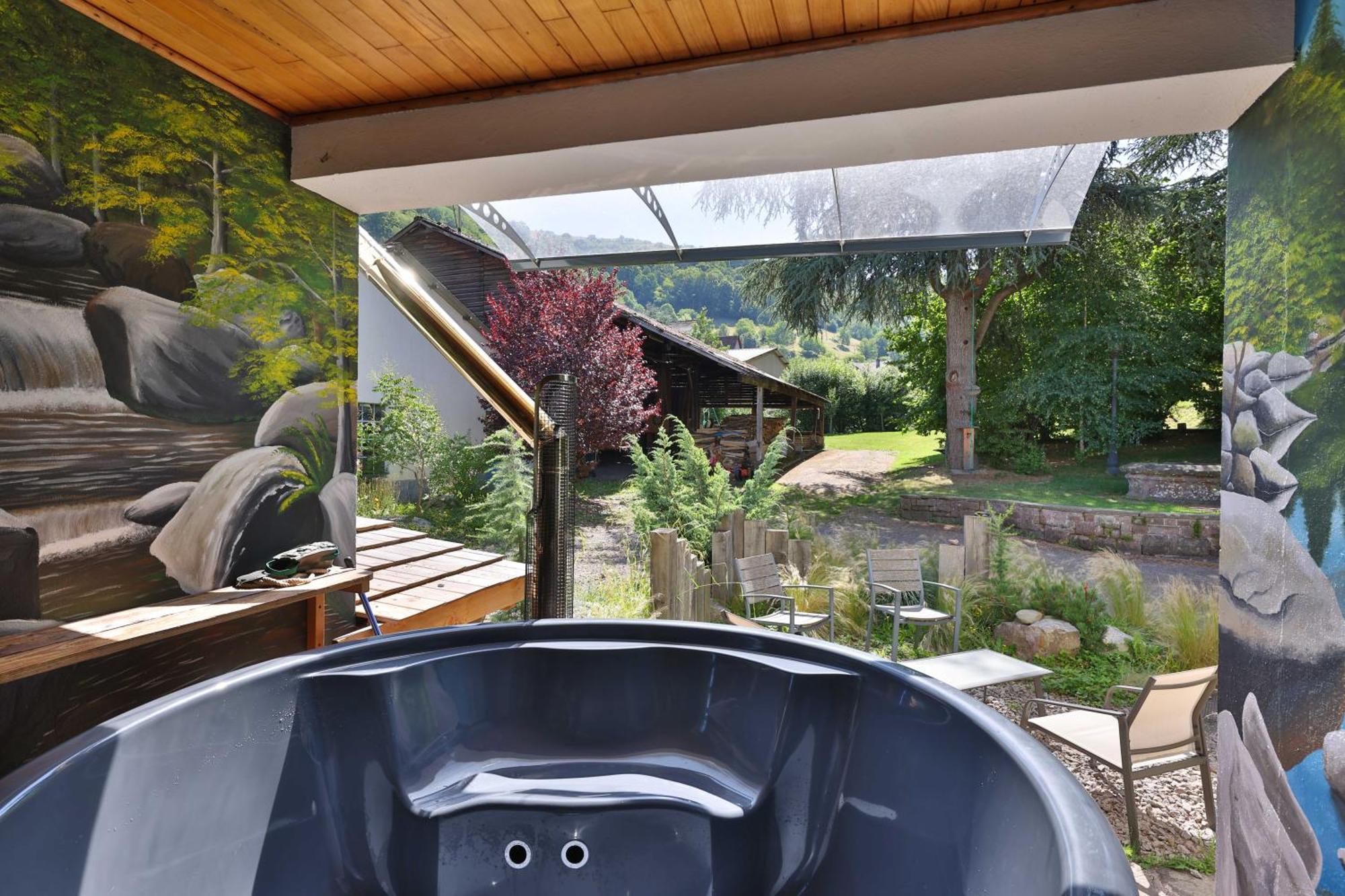Locations Des 3 Sommets Avec Sauna Et Spa En Alsace Sondernach Exterior foto